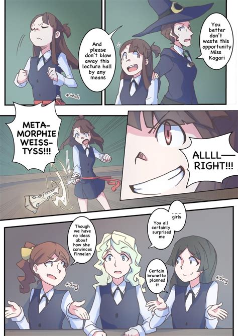Little witch academia fan made comic